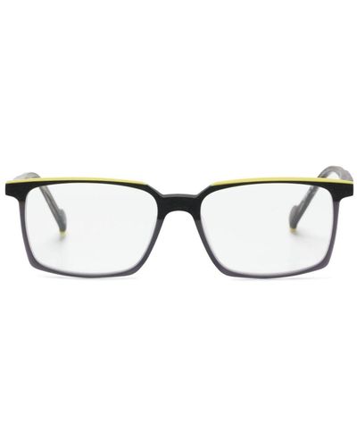 Etnia Barcelona Diego スクエア眼鏡フレーム - ブラック