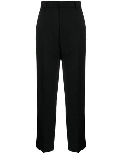 Victoria Beckham Cropped Tailored Pants - Black