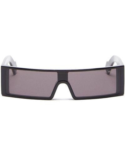 Marcelo Burlon Tandil Rectangle-frame Tinted Sunglasses - Grey