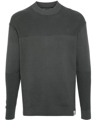 Calvin Klein Pullover mit Rundhalsausschnitt - Grau