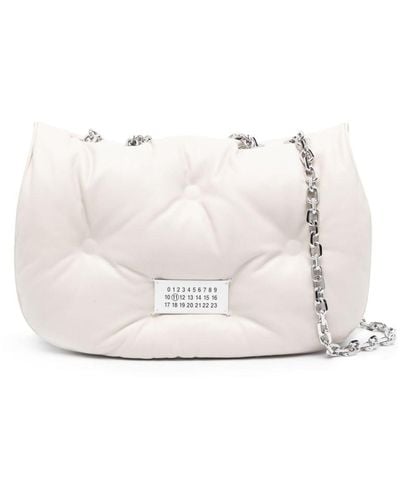 Maison Margiela Medium Glam Slam Shoulder Bag - White