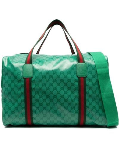 Gucci Reisetasche mit Jumbo GG - Grün