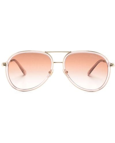 Versace Medusa Roller Pilot-frame Sunglasses - Pink