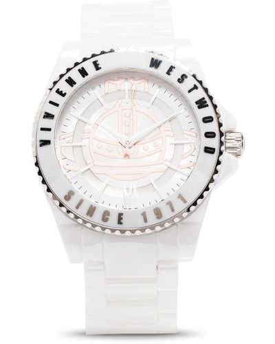 Vivienne Westwood Sloane 2 Armbanduhr 40,5mm - Weiß
