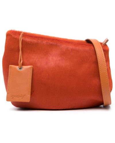 Marsèll Fantasmino Leather Crossbody Bag - Orange