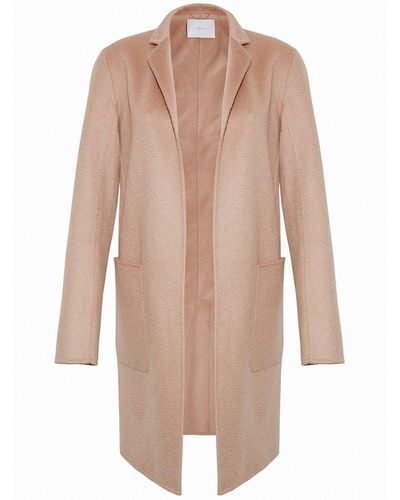 Adam Lippes Gina Open-front Cashmere Coat - Brown