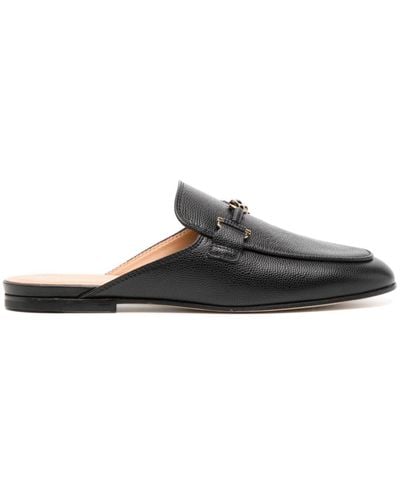 Tod's Leren Muiltjes - Zwart