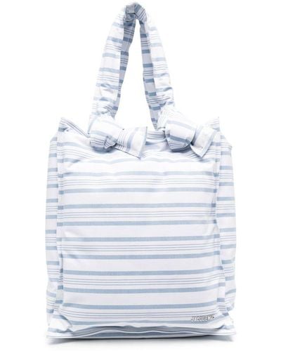 Jacquemus Le Cuscinu Pillow Tote Bag - White