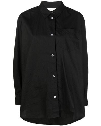 Skall Studio Edgar Organic Cotton Shirt - Black