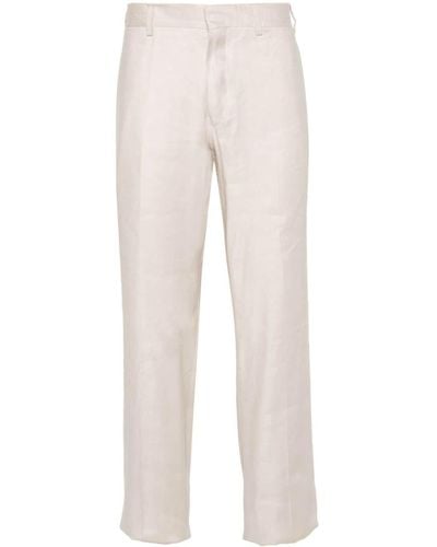 Lardini Pantalones chinos con corte slim - Neutro