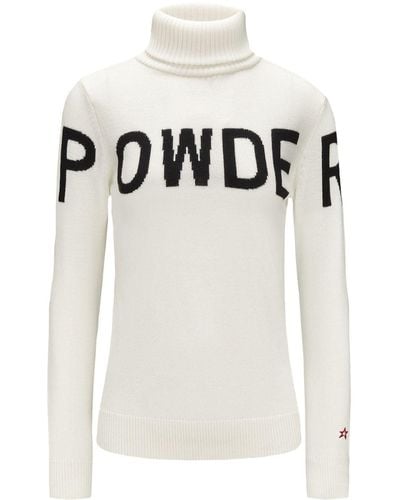 Perfect Moment Powder Merino Wool Sweater - White