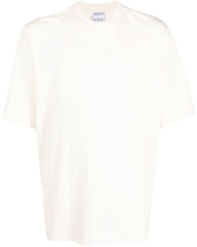 Marcelo Burlon Crew-neck Cotton T-shirt - White