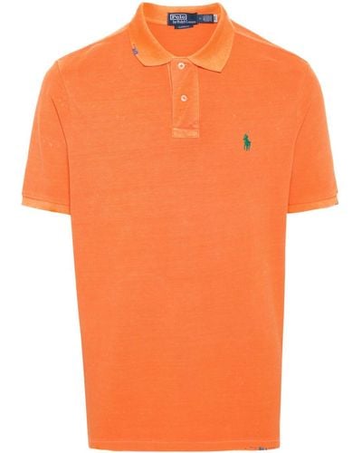 Polo Ralph Lauren Polo Pony-motif Polo Shirt - Orange