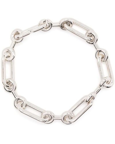 Charlotte Chesnais Petit Binary Chain Bracelet - White