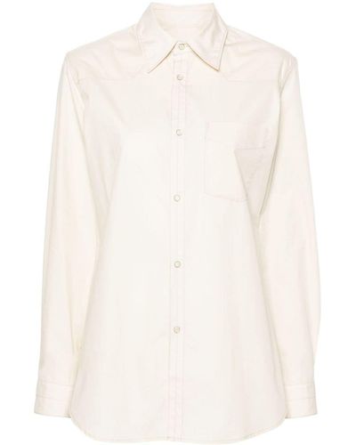 Lemaire Cotton Shirt - Natural