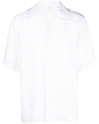 Aspesi Ss Linen Shirt - White