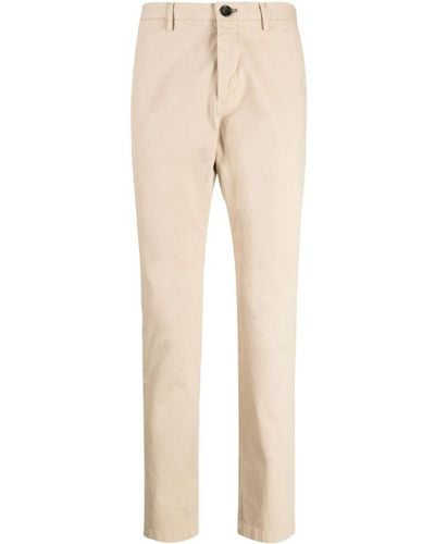 PS by Paul Smith Zebra-patch Chino Trousers - Natural