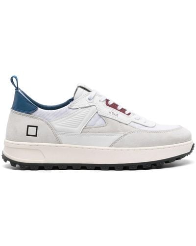 Date Kdue Sneakers mit Kontrasteinsätzen - Weiß