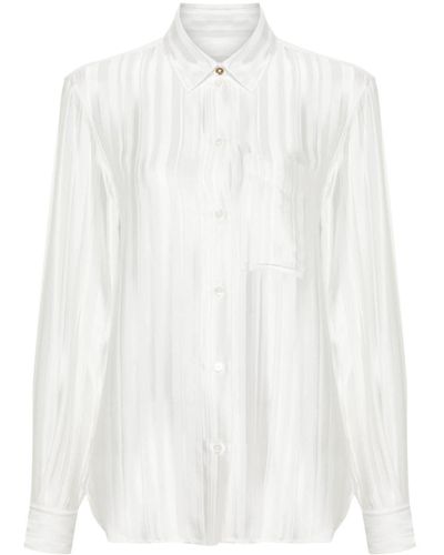 Paul Smith Camisa a rayas - Blanco