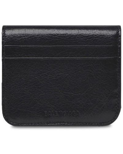 Balenciaga Le Cagol Foldover Wallet - Black