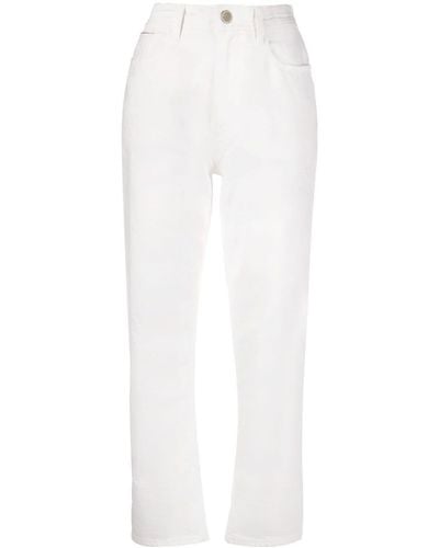 Jacob Cohen Jane Cropped Jeans - White
