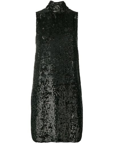P.A.R.O.S.H. Ginter Sequin Dress - Black