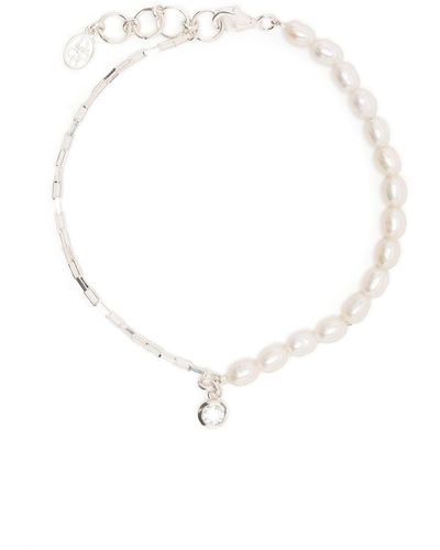 Dower & Hall Pearl-detail Bracelet - Multicolour