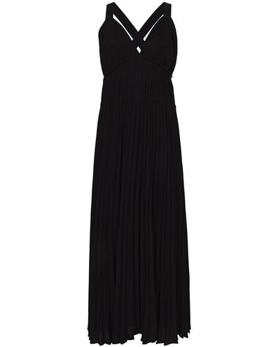 Proenza Schouler Broomstick Pleated Tank Dress - Black