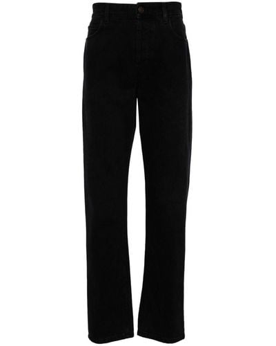 The Row Carlisle slim-fit jeans - Negro