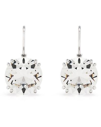 Swarovski Millenia Crystal-embellished Earrings - White
