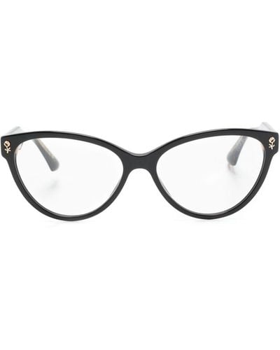 Etro Brille im Cat-Eye-Design - Braun