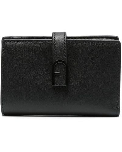 Furla Flow Bi-fold Wallet - Black