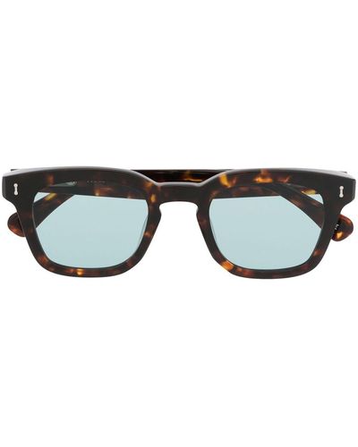 Peter & May Walk Tortoiseshell-effect Square-frame Sunglasses - Black