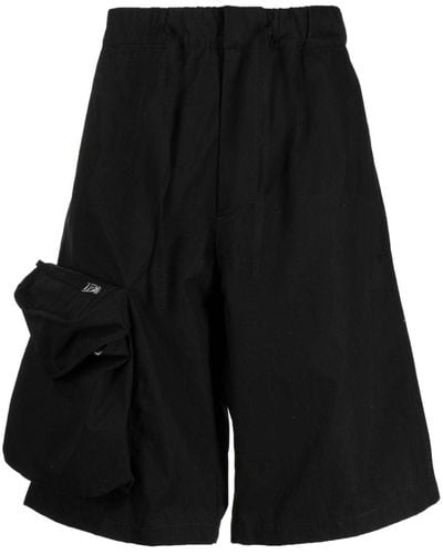 OAMC Cargo-style Cotton Shorts - Black