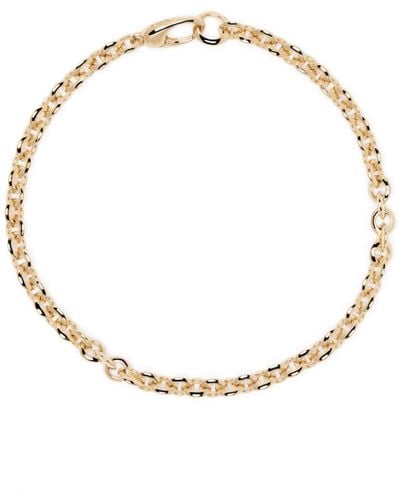Lizzie Mandler 18kt Yellow Gold Micro Chain Bracelet - Metallic