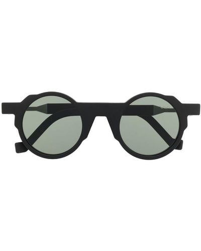 VAVA Eyewear Round-frame Tinted Sunglasses - Black