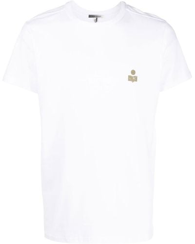 Isabel Marant T-Shirt aus Bio-Baumwolle - Weiß