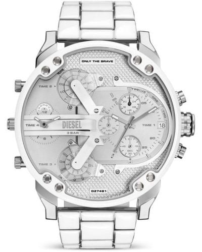 DIESEL Mr. Daddy 2.0 57 Mm Horloge - Grijs