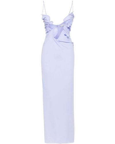 Christopher Esber Moulded Venus Maxi Dress - White