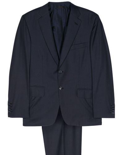 Brioni ツーピース シングルスーツ - ブルー