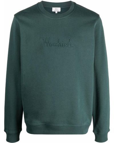 Woolrich ロゴ スウェットシャツ - グリーン