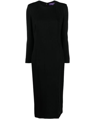 Ralph Lauren Collection Zinna Long-sleeved Maxi Dress - Black
