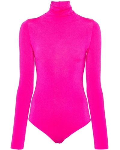 Wolford Colorado Roll-neck Body - Pink