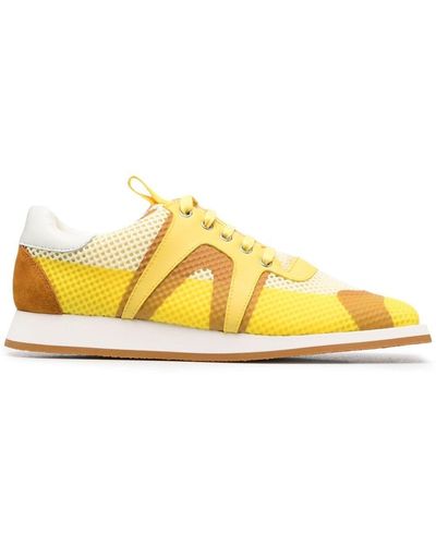 Camper Paneled Sneakers - Yellow