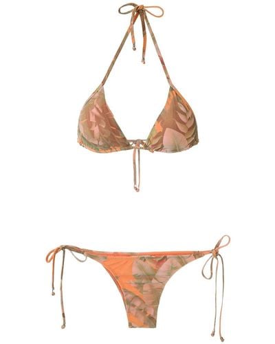 Amir Slama Triangel Bikini Set - Meerkleurig