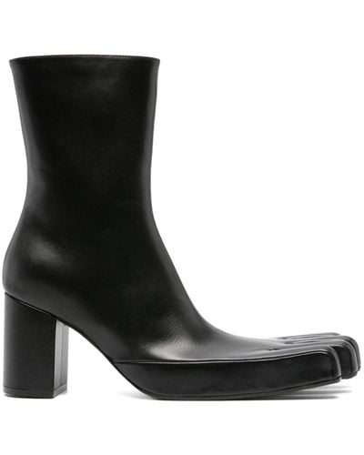 AVAVAV Finger 85mm Leather Boots - Black