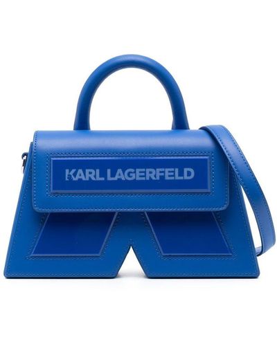Karl Lagerfeld Bandolera K/Esencial - Azul