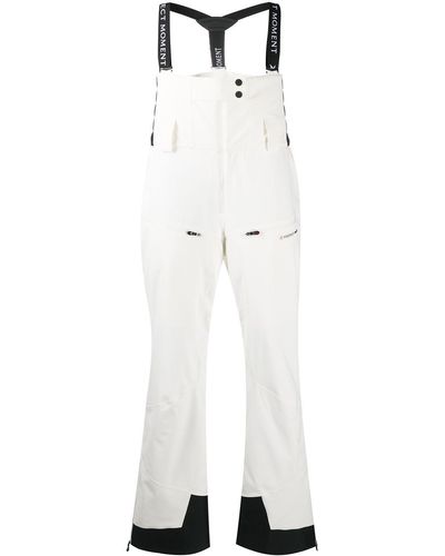 Perfect Moment Logo-embellished Strap Overalls - White
