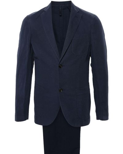 Incotex Einreihiger Anzug - Blau