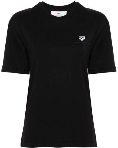 Chiara Ferragni T-shirts And Polos - Black